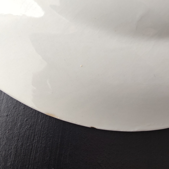 Vintage c.60s | Swinnerton's Ironstone oval platter | paisley green - Picture 5 of 12